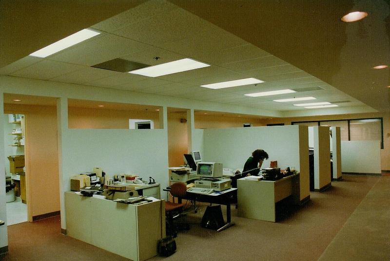 The bullpenn space. The firm had just moved into the space.