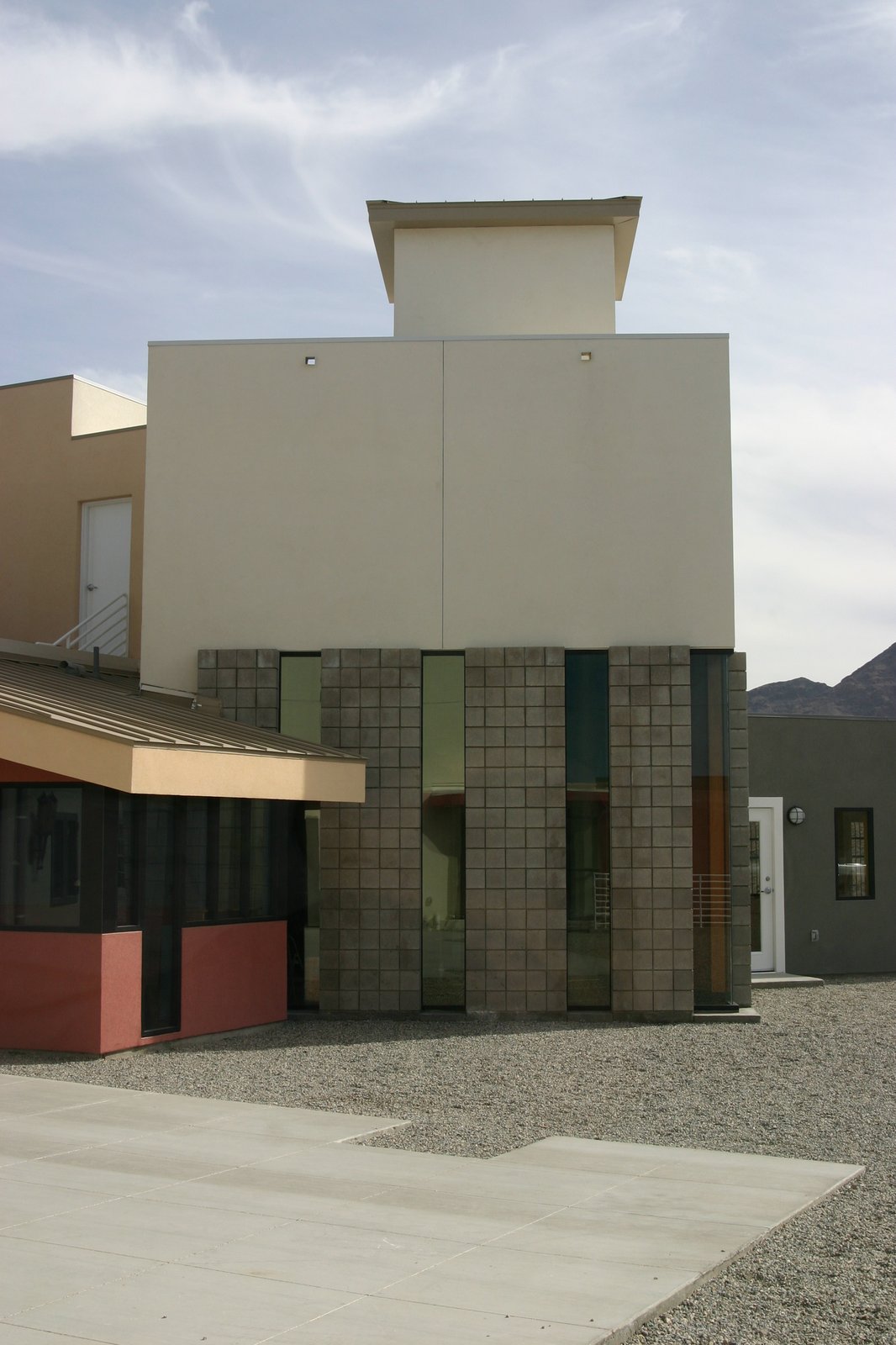 The Library, seen from the courtyard.