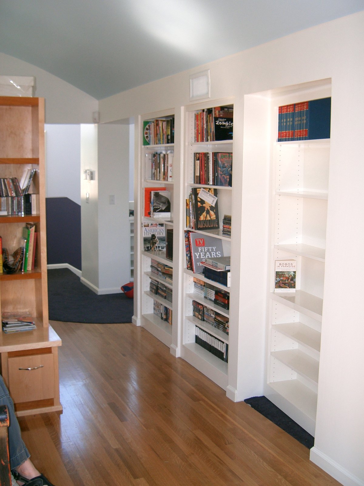 Looking from the Master Bedroom toward the Stair Tower.